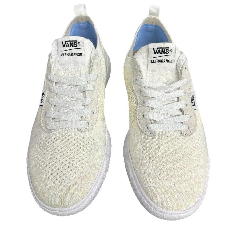 VANS Unisex ULTRARANGE VR3 LOW TOP SHOES True White Comfy Cush Men 6.5 Womens‎ 8